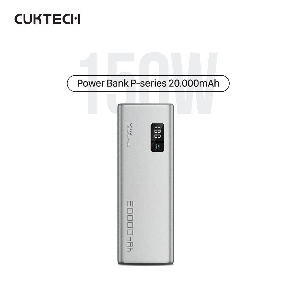 KiiP x Cuktech PB200P Power Bank 20000mAh 150W USB Type-C Fast Charging