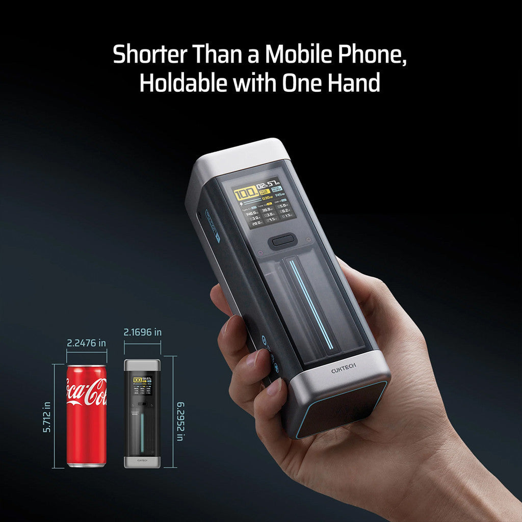 KiiP x Cuktech P23 Power Bank 25000mAh 210W USB Type-C Fast Charging