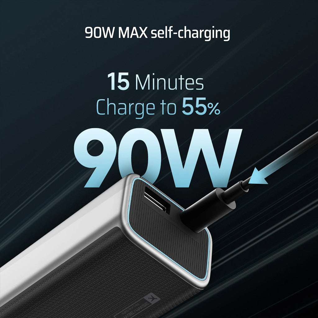 KiiP x Cuktech PB100P Power Bank 10000mAh 150W USB Type-C Fast Charging