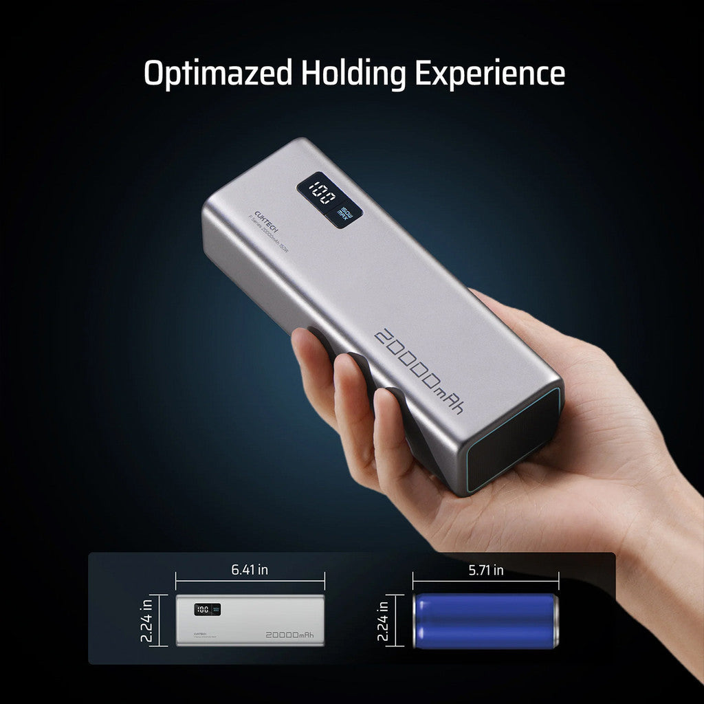 KiiP x Cuktech PB200P Power Bank 20000mAh 150W USB Type-C Fast Charging