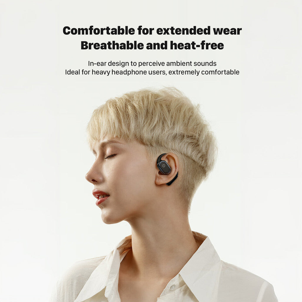 KiiP Wireless DTH7 TWS Sport Earphone OWS Headset Bluetooth  Gaming Low Latency HiFi Stereo
