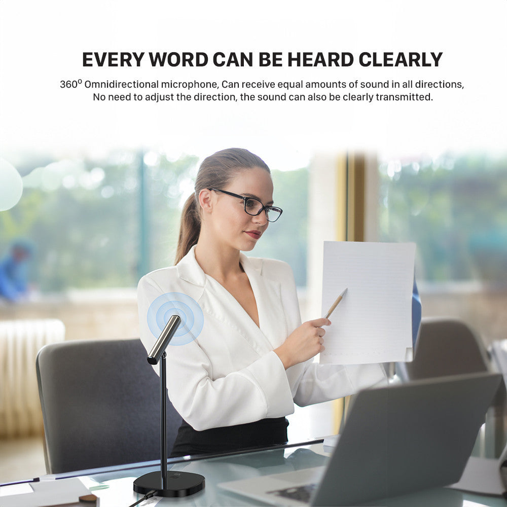KiiP M9 Microphone Desktop Table Mic HiFi Sound Quality Double Noise Cancelation