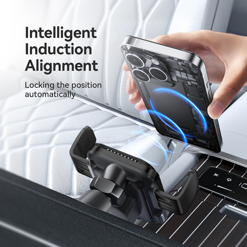 KiiP WC01 2in1 Car Mount Wireless Charger Phone Holder Mobil Car Charger 15W