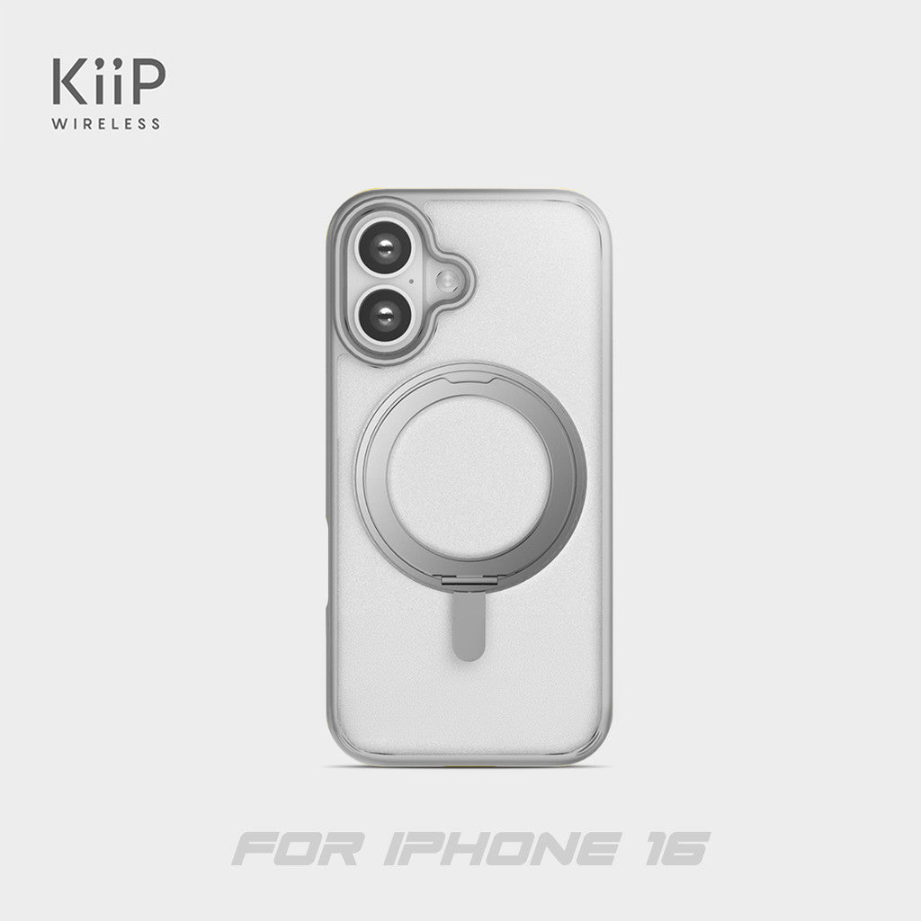 KiiP Wireless Casing Iphone 16 Series Casing Magnetic Apple Magsafe Silicone Case Handphone
