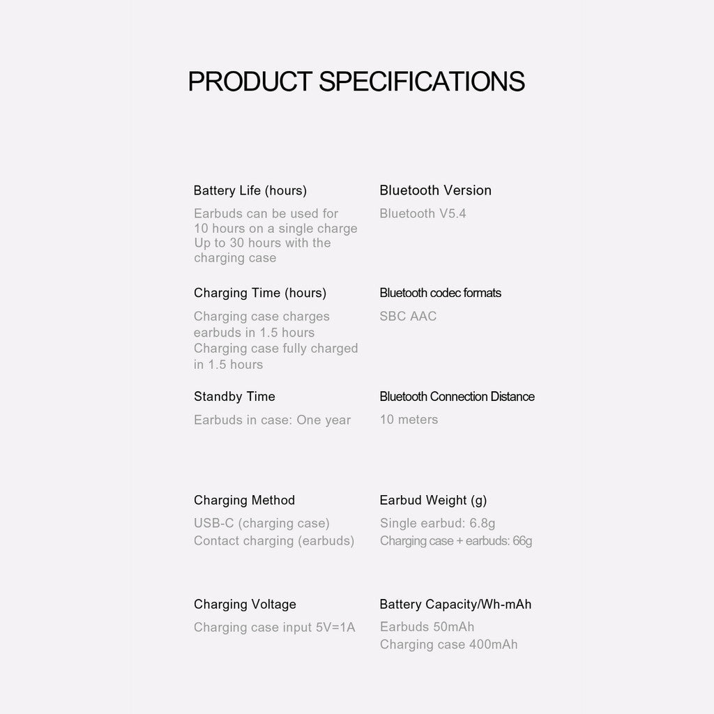 KiiP Wireless DTH5PRO Ows Open Ear Tws Earhook Earphone HiFi