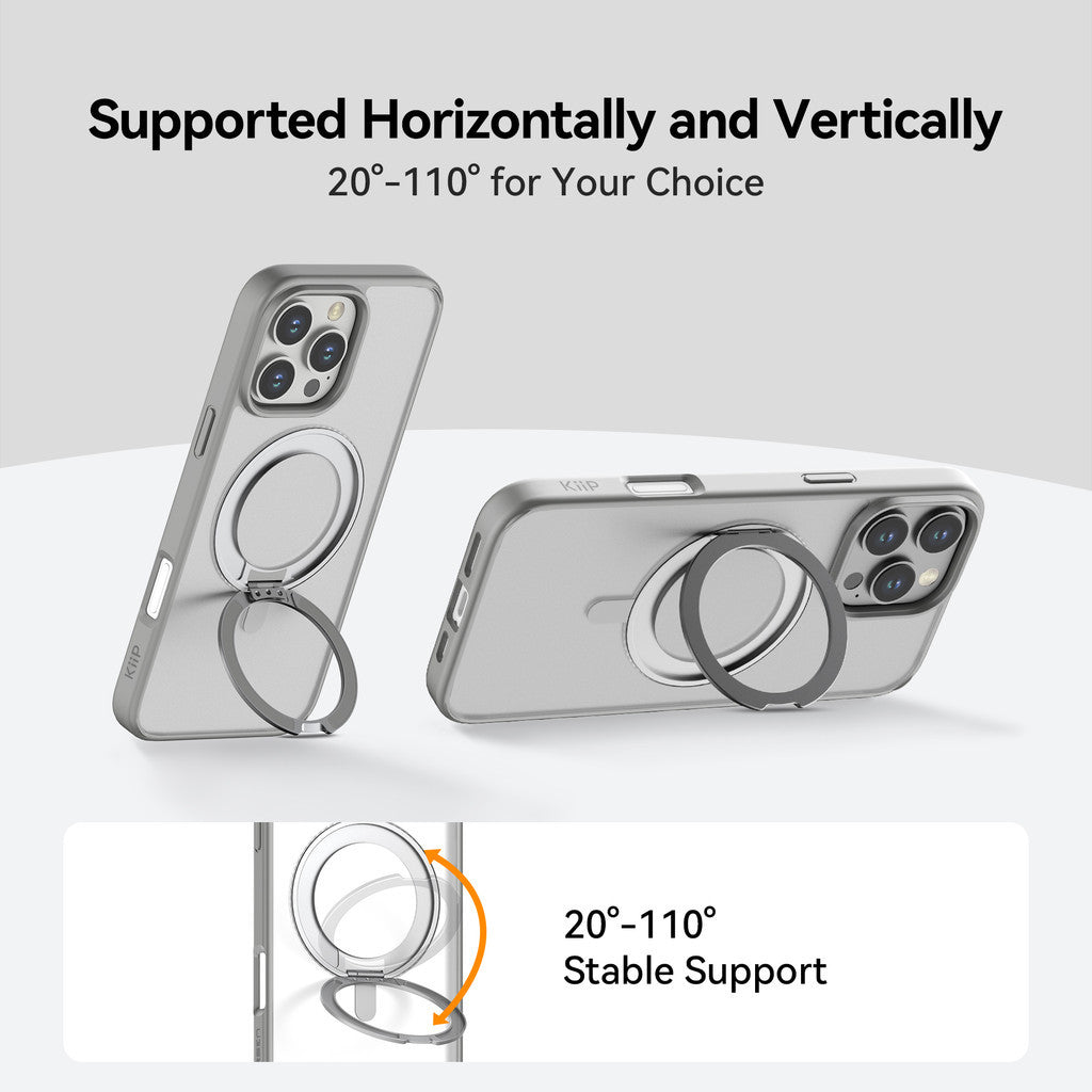 KiiP Wireless Casing Iphone 16 Series Casing Magnetic Apple Magsafe Silicone Case Handphone