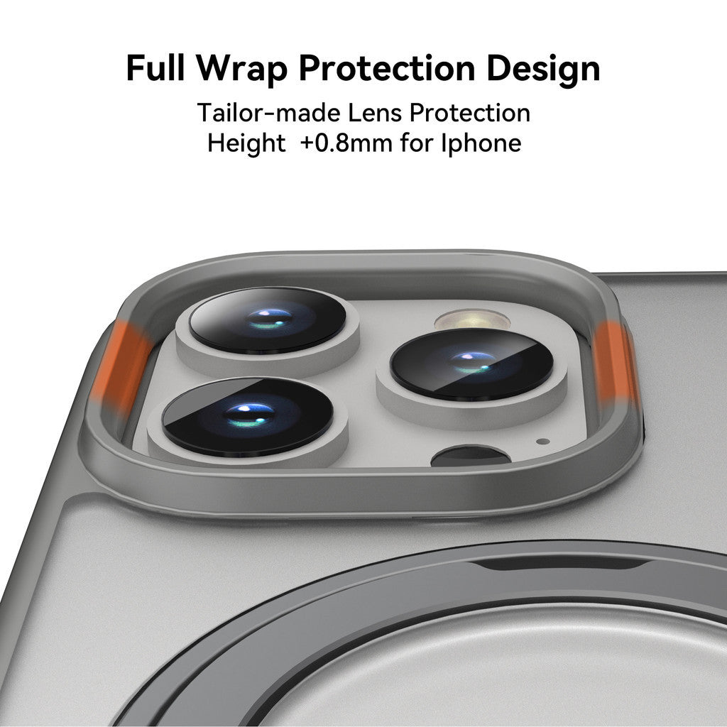 KiiP Wireless Casing Iphone 16 Series Casing Magnetic Apple Magsafe Silicone Case Handphone