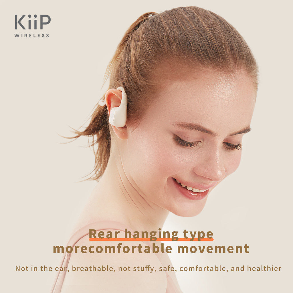 KiiP Wireless DTH3 Pro OWS Open Ear Wireless Earphone TWS Bluetooth Earhook
