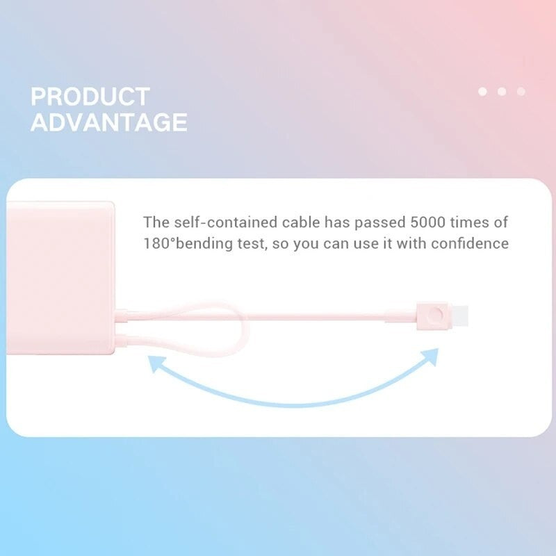 KiiP x Cuktech ZMI P17 Power Bank 10000mAh Type C Cable Fast Charging