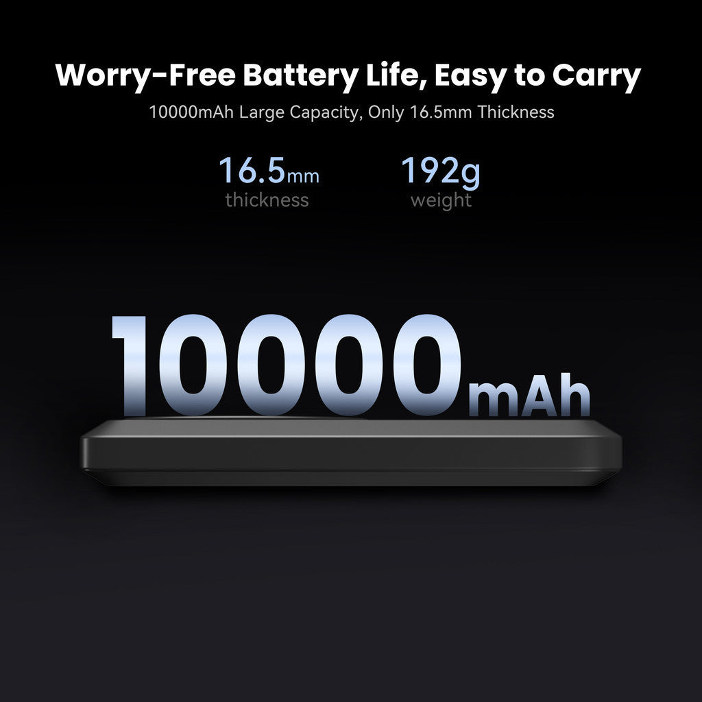 KiiP Wireless EW31 2in1 Power Bank Wireless Magnetic Powerbank Iwatch 10000 mAh Type C PD Fast Charging