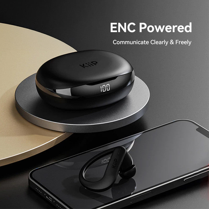 KiiP T50 True Wireless HiFi Bluetooth Earphone ENC Sport TWS