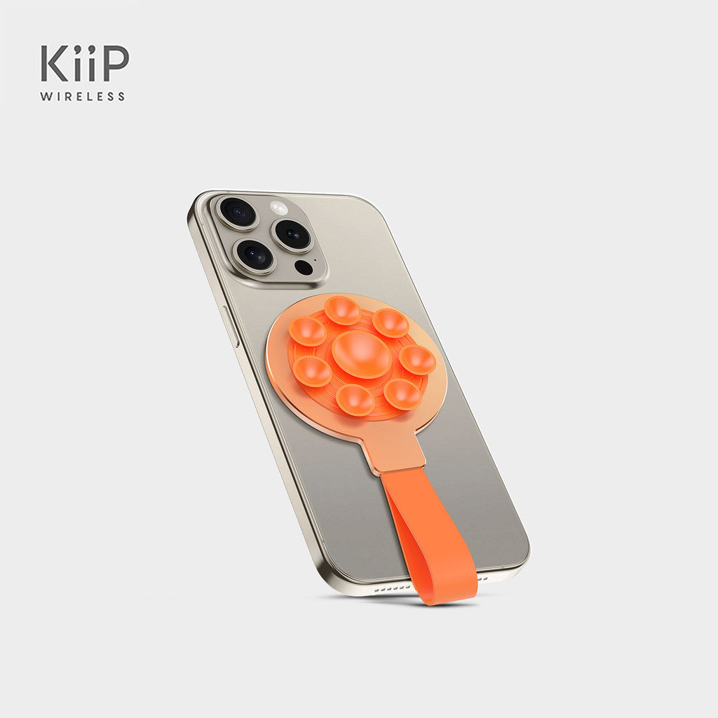KiiP M3 Suction Cup Magnetic Phone Ring Holder Minimalis