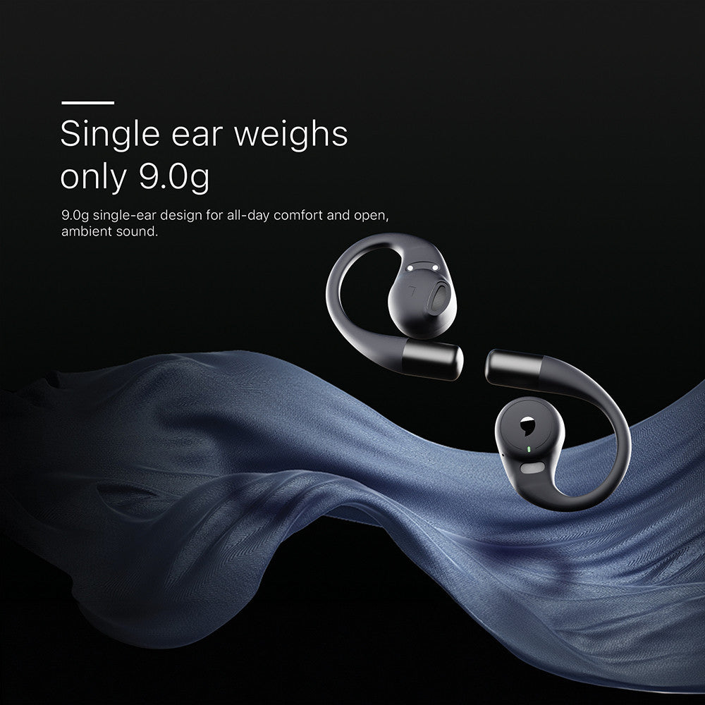 KiiP Wireless DTH11 OWS Sport TWS Earhook Earphone Open Ear Headset Bluetooth HD Voice Call