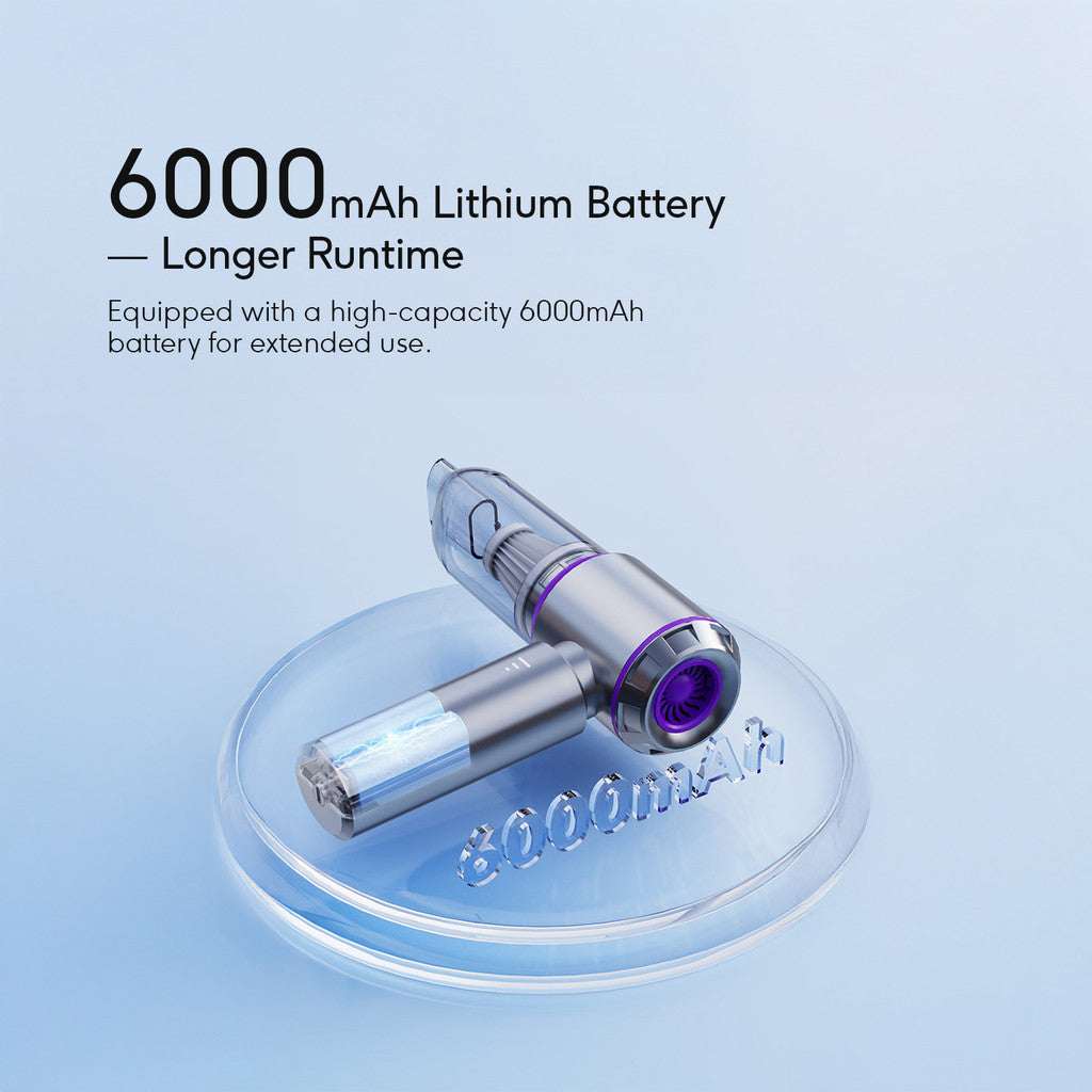 KiiP Vacuum Cleaner Portabel Tanpa Kabel Genggam 16000Pa 3in1 Penghisap Debu Mobil Wireless Kasur Penyedot Debu Vakum