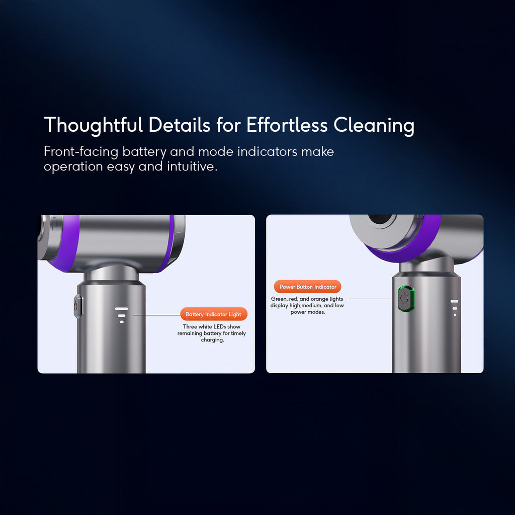 KiiP Vacuum Cleaner Portabel Tanpa Kabel Genggam 16000Pa 3in1 Penghisap Debu Mobil Wireless Kasur Penyedot Debu Vakum
