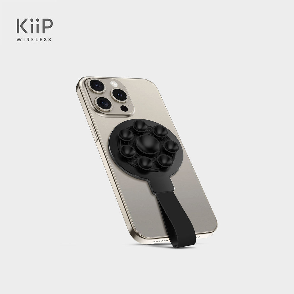 KiiP M3 Suction Cup Magnetic Phone Ring Holder Minimalis