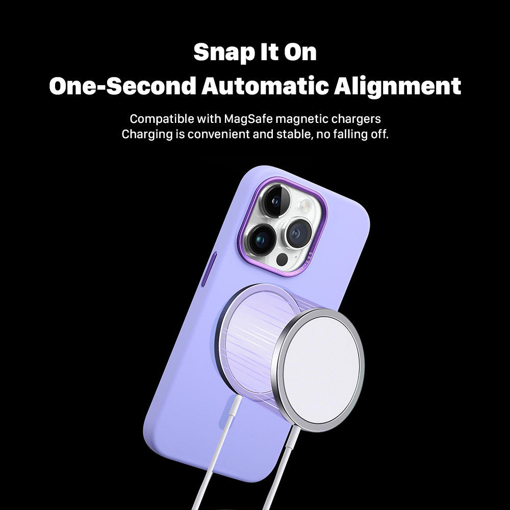 KiiP Wireless Case Iphone 16 Series Casing Magnetic Wireless Magsafe Silikon Handphone Premium