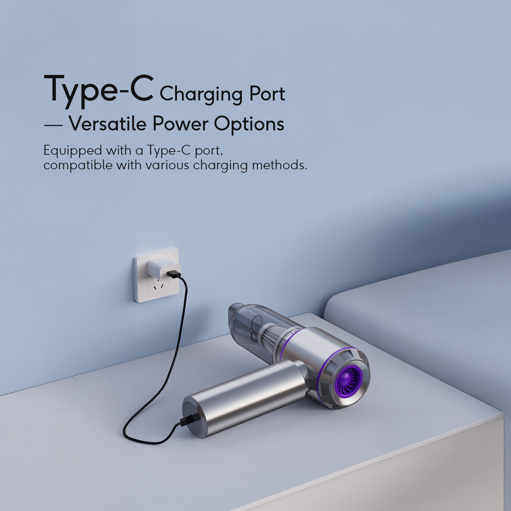 KiiP Vacuum Cleaner Portabel Tanpa Kabel Genggam 16000Pa 3in1 Penghisap Debu Mobil Wireless Kasur Penyedot Debu Vakum