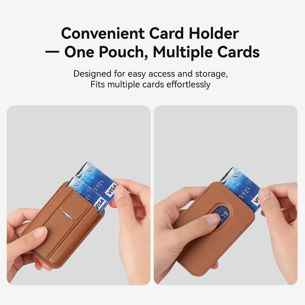 KiiP M1 Pro Magnetic Phone Card Holder Magsafe Wallet Slim Dompet Kartu Stand HP