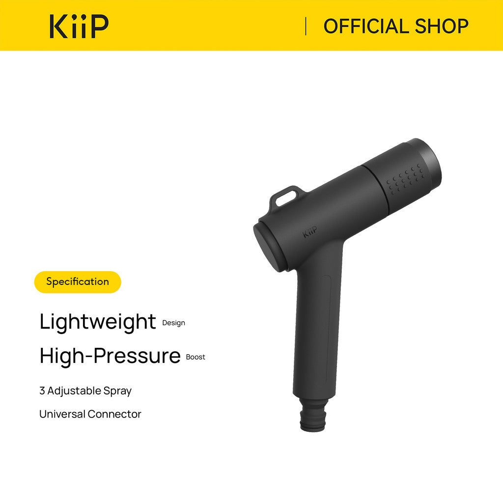 KiiP Water Gun Spray Jet Cleaner Nozzle Semprotan Selang Air Cuci Mobil Gulung Car Wash