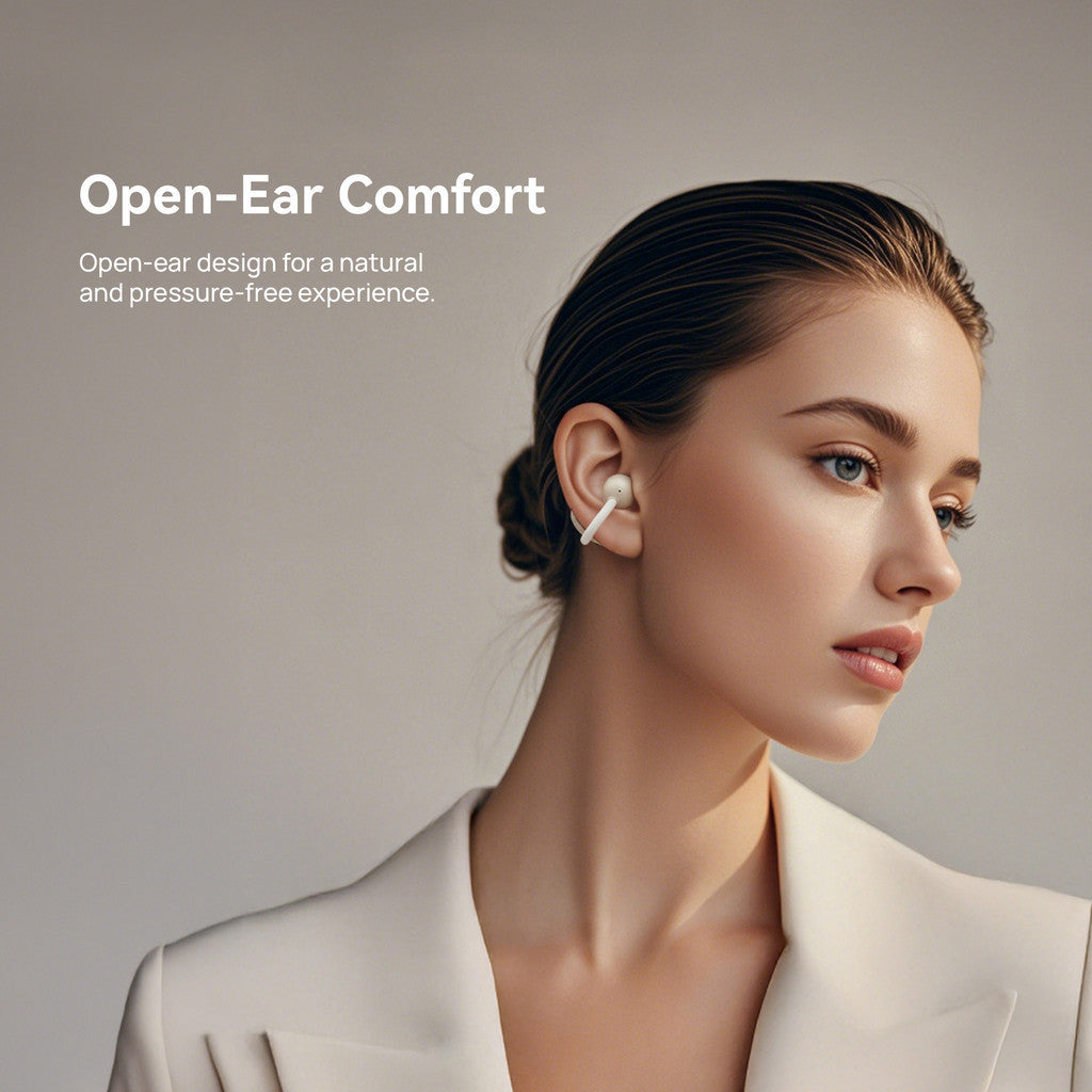 KiiP DTH29 OWS Ear Clip Earphone Droplet Open Ear Bluetooth TWS Hi-Fi Stereo