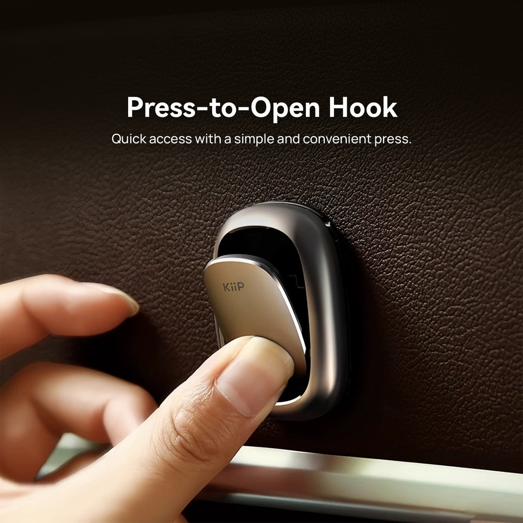 KiiP Mini Shell Car Hook Hanger Gantungan Mobil Multifungsi