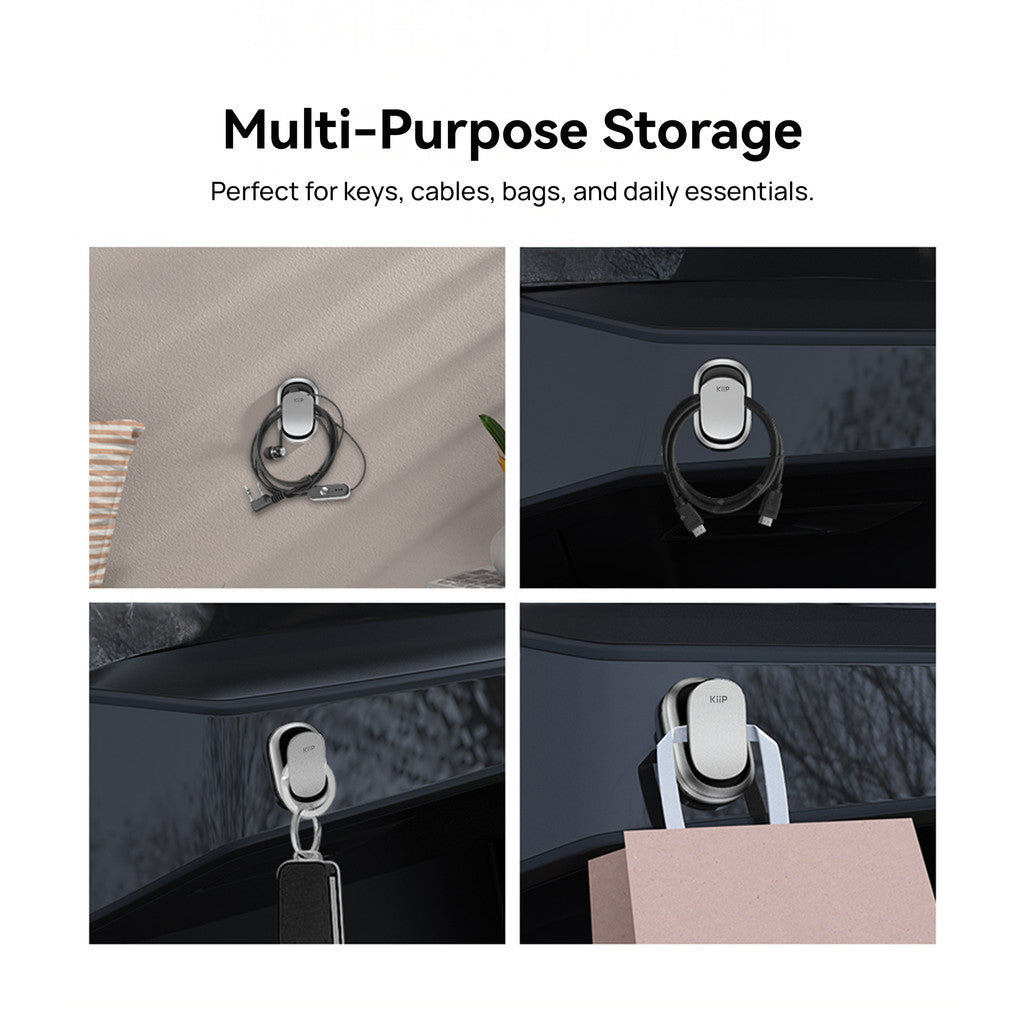 KiiP Mini Shell Car Hook Hanger Gantungan Mobil Multifungsi