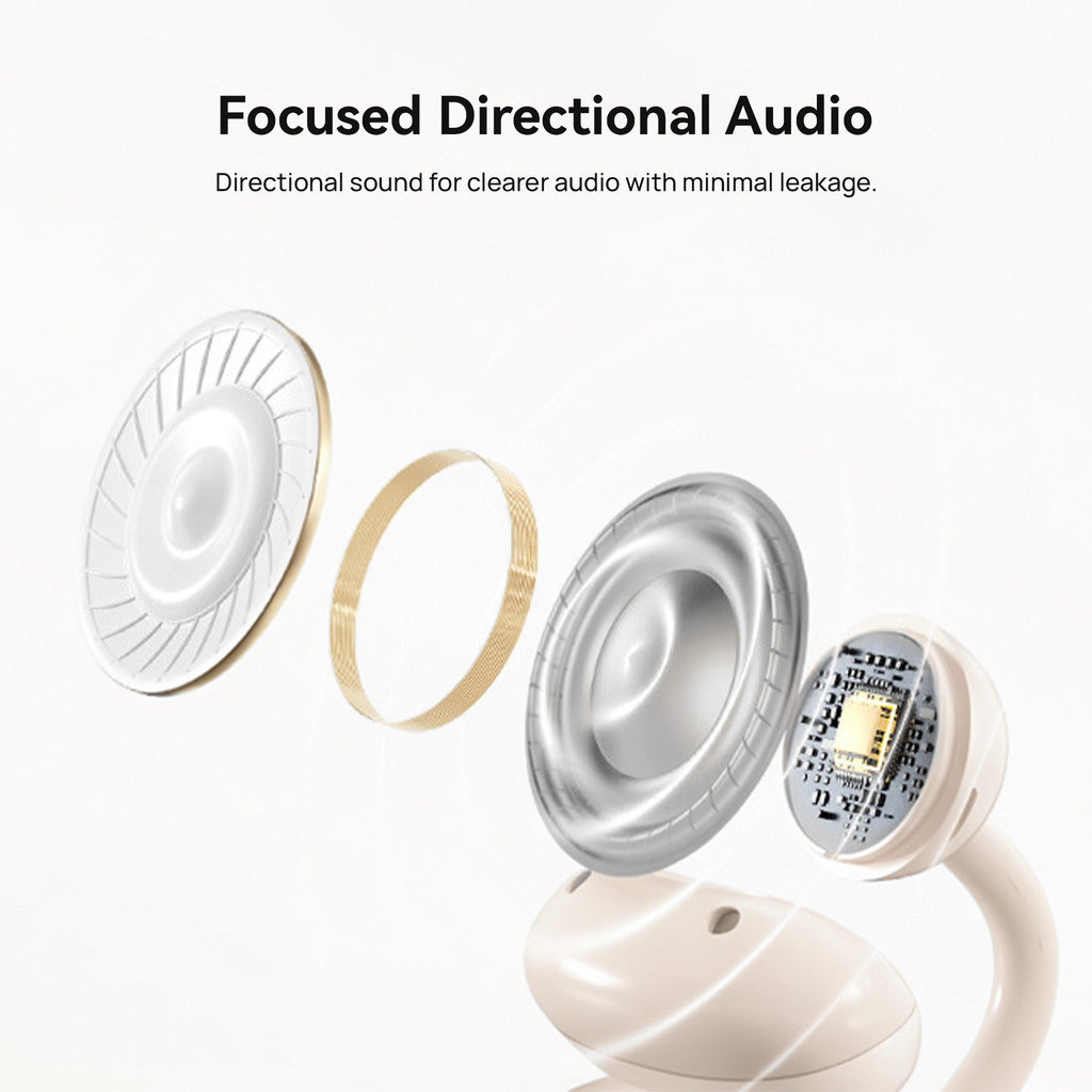 KiiP DTH29 OWS Ear Clip Earphone Droplet Open Ear Bluetooth TWS Hi-Fi Stereo