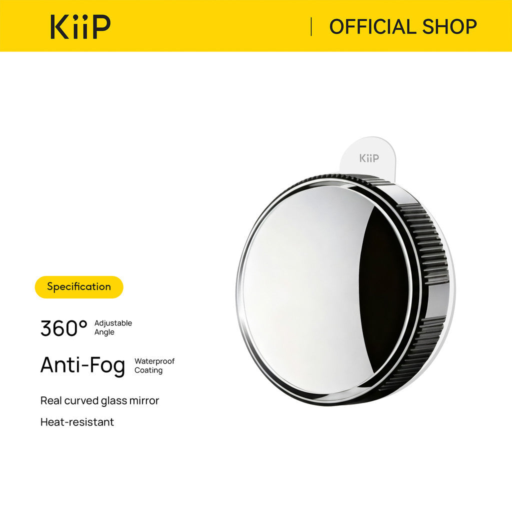 KiiP Set Car Blind Spot Mirror with Suction Cup Kaca Spion Blind Spot Frameless 2 Pcs