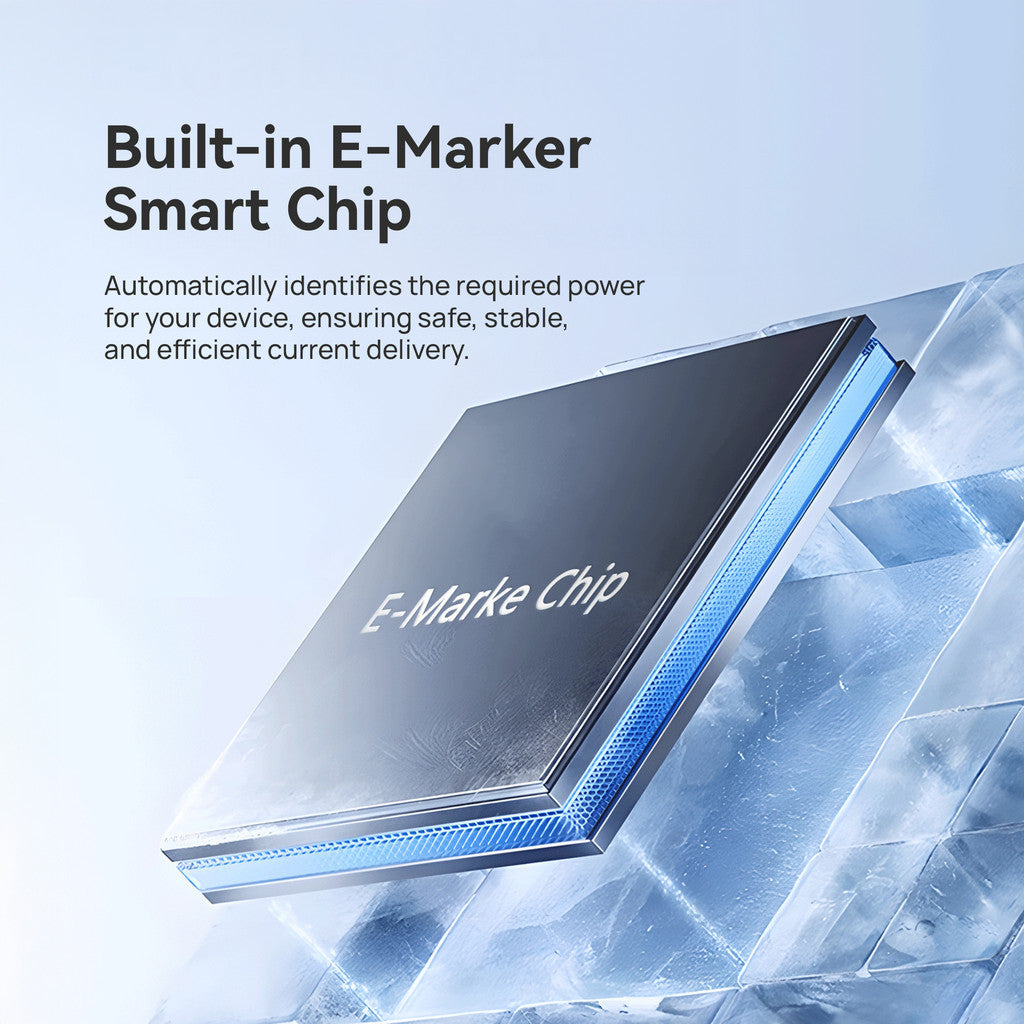 KiiP USB4 Kabel Data Mini 240W PD 3.1 Ultra-Fast Transfer 40Gbps 8K/60Hz Video Output