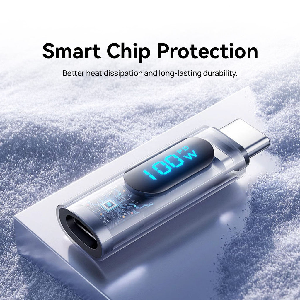 KiiP DAC HUB USB-C  Adapter Digital Display Fast Charging 100W