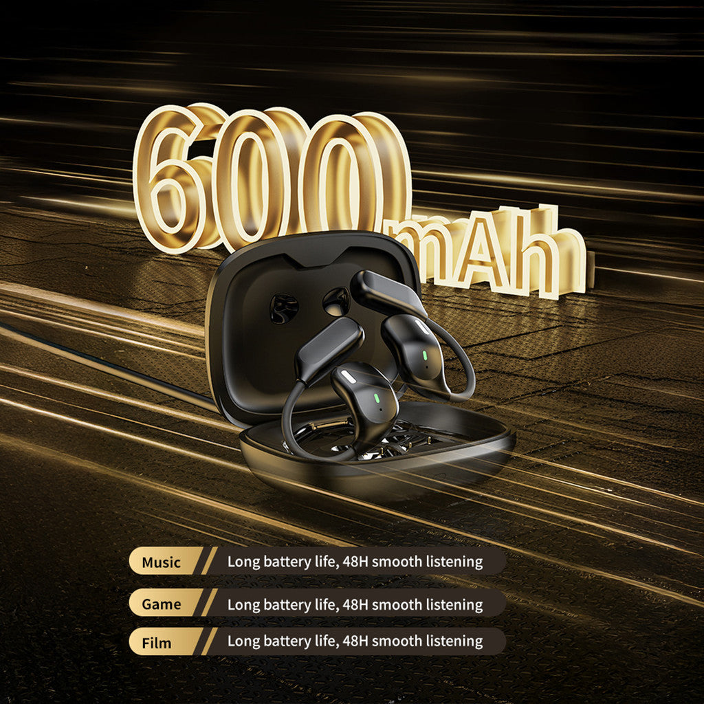KiiP DTH25 Open Ear TWS Sport Earphone Earhook Smart Touchscreen HD Call
