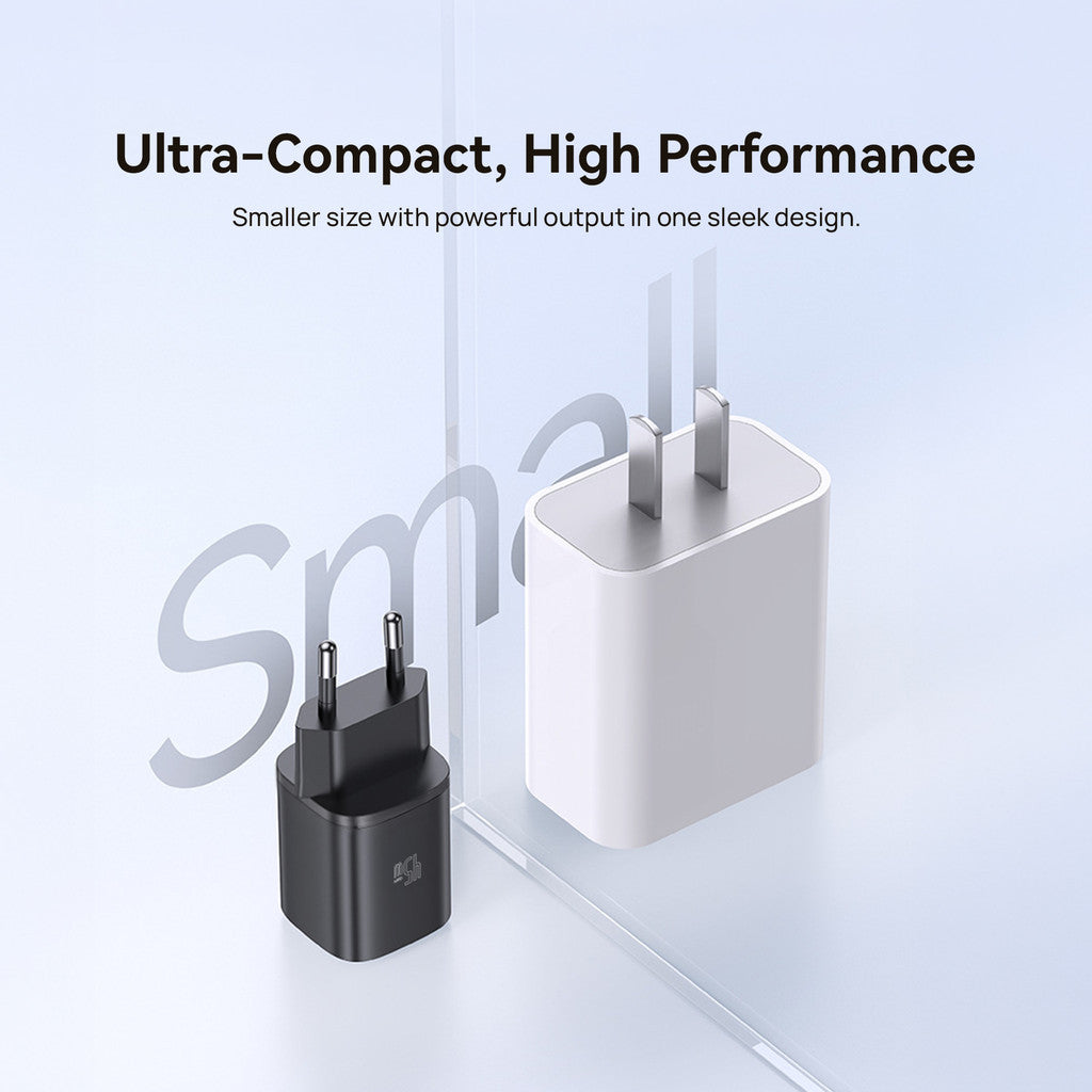 KiiP Compact Series GaN Charger up to 45W Mini Wall Adaptor Travel Kepala Charger Fast Charging