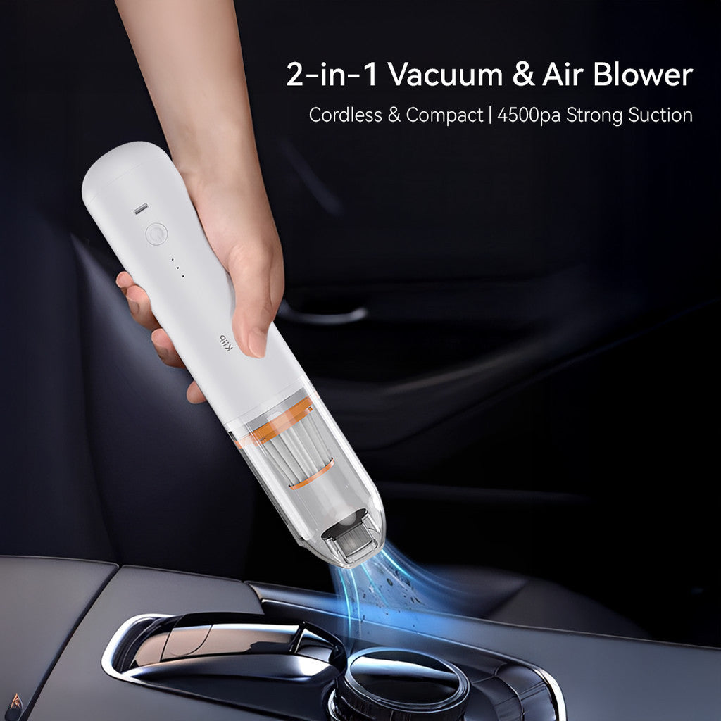 KiiP Cordless Car Vacuum Cleaner Portable Mini 4500Pa Alat Penyedot Debu Mobil dan Kasur Rumah