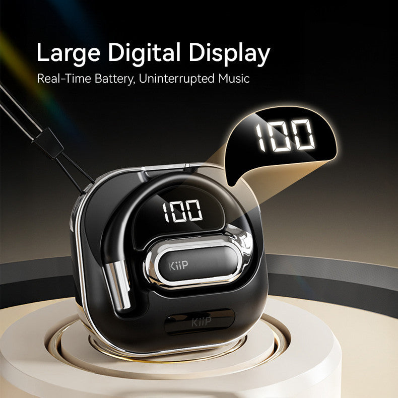 KiiP DTH21 TWS Sport Earphone OWS Headset Bluetooth Sport Gaming Low Latency HiFi Stereo