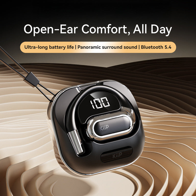 KiiP DTH21 TWS Sport Earphone OWS Headset Bluetooth Sport Gaming Low Latency HiFi Stereo