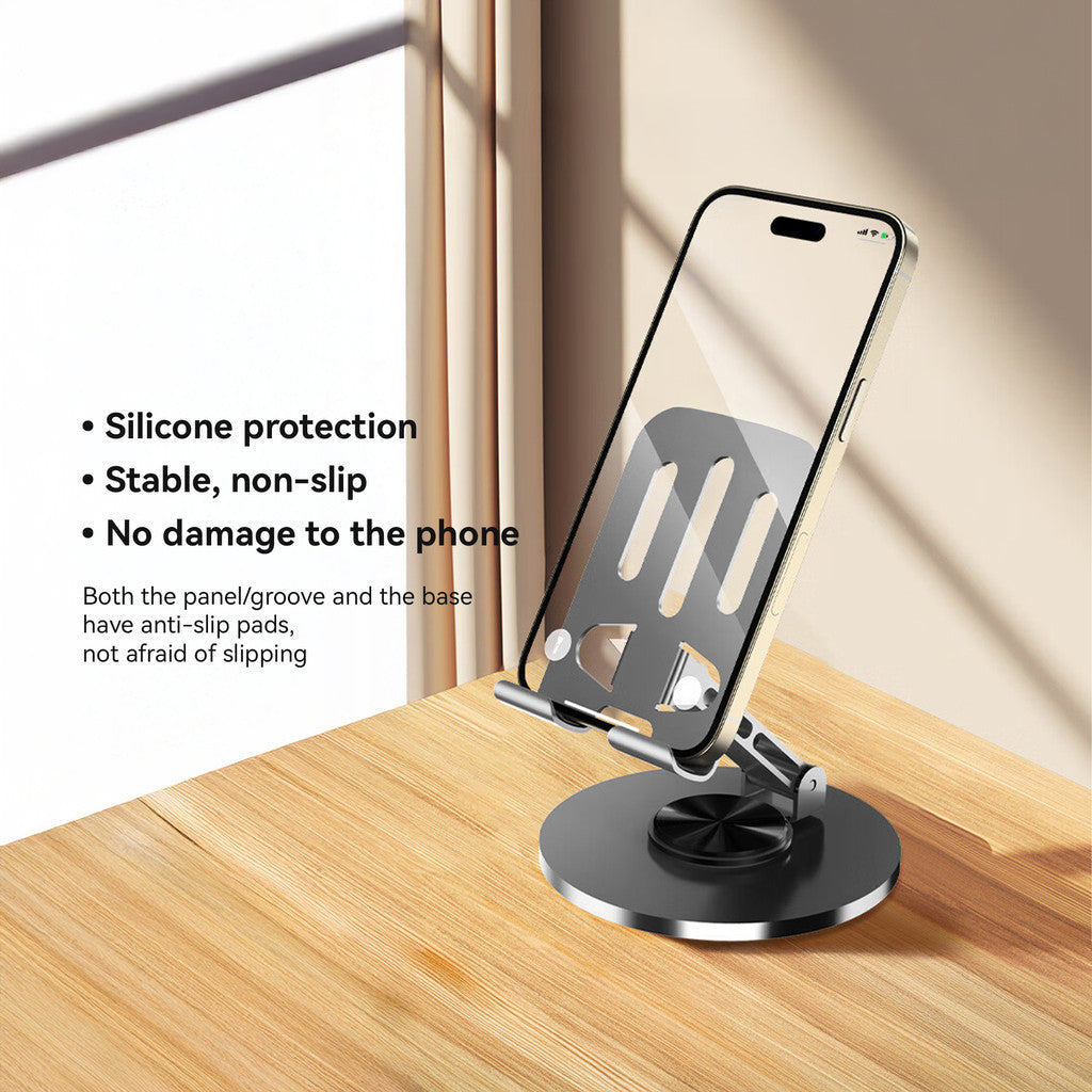 KiiP H04 Folding Phone Stand Holder Lipat Dudukan Handphone Universal 360° Rotate