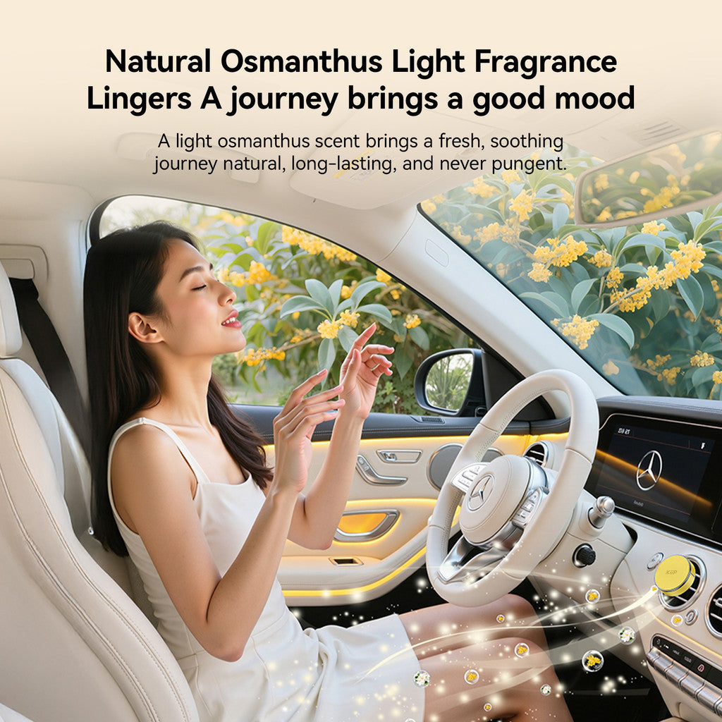 KiiP LCP02 Car Perfume Air Freshner Pengharum Mobil Clip AC Aromaterapi Premium Pad Replacement