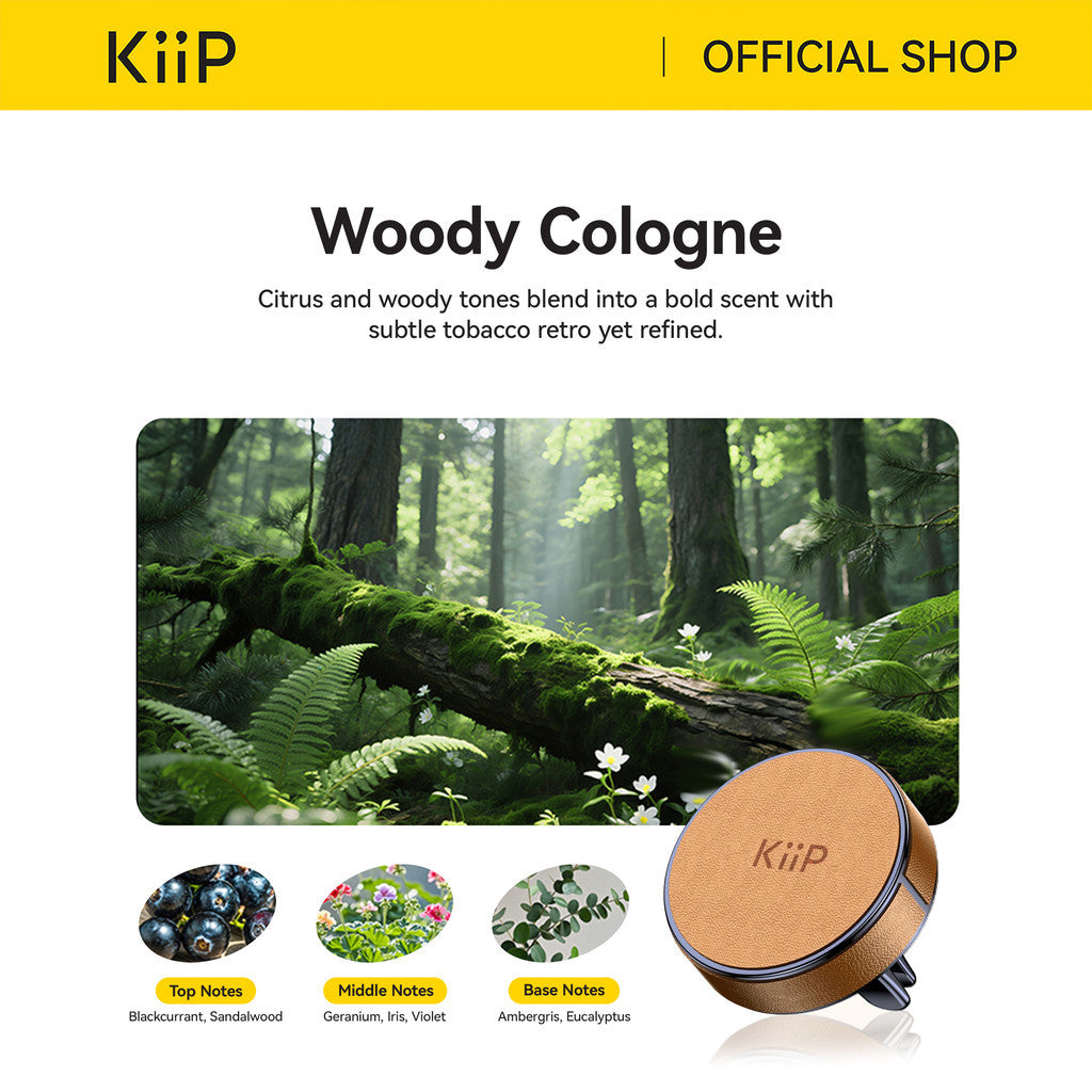 KiiP LCP02 Car Perfume Air Freshner Pengharum Mobil Clip AC Aromaterapi Premium Pad Replacement