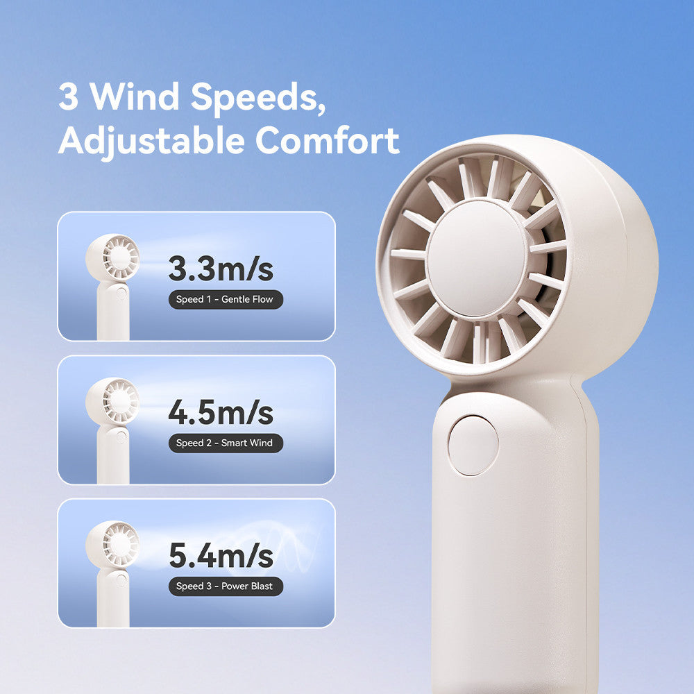 KiiP FAN08 Pocket Fan Handheld Kipas Angin Super Mini 3 Speed With Strap