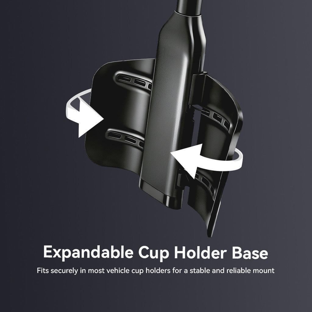 KiiP CUPMG02 Car Phone Holder Cup 360° Rotation Flexible Arm N52 Magnet
