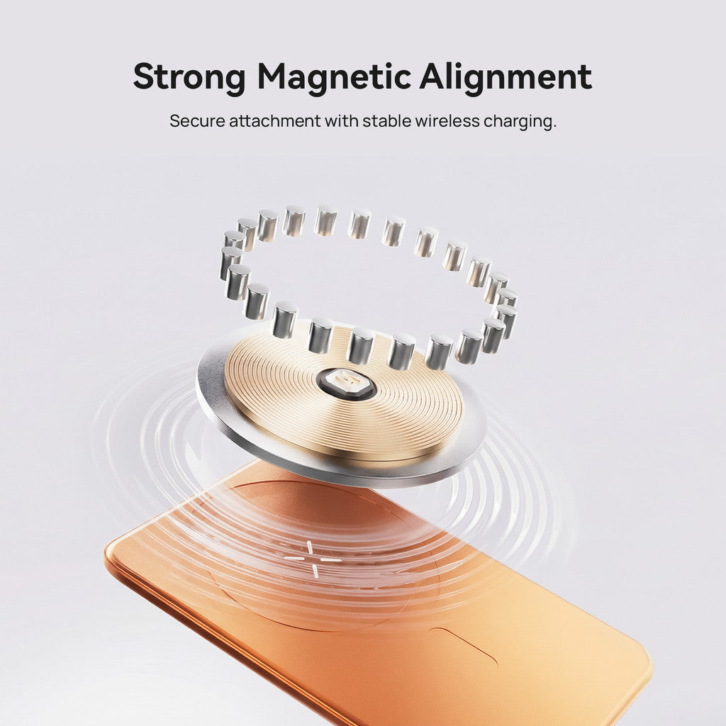 KiiP Ultra Metal Slim Magnetic Wireless Power Bank 20W 5000 mAh