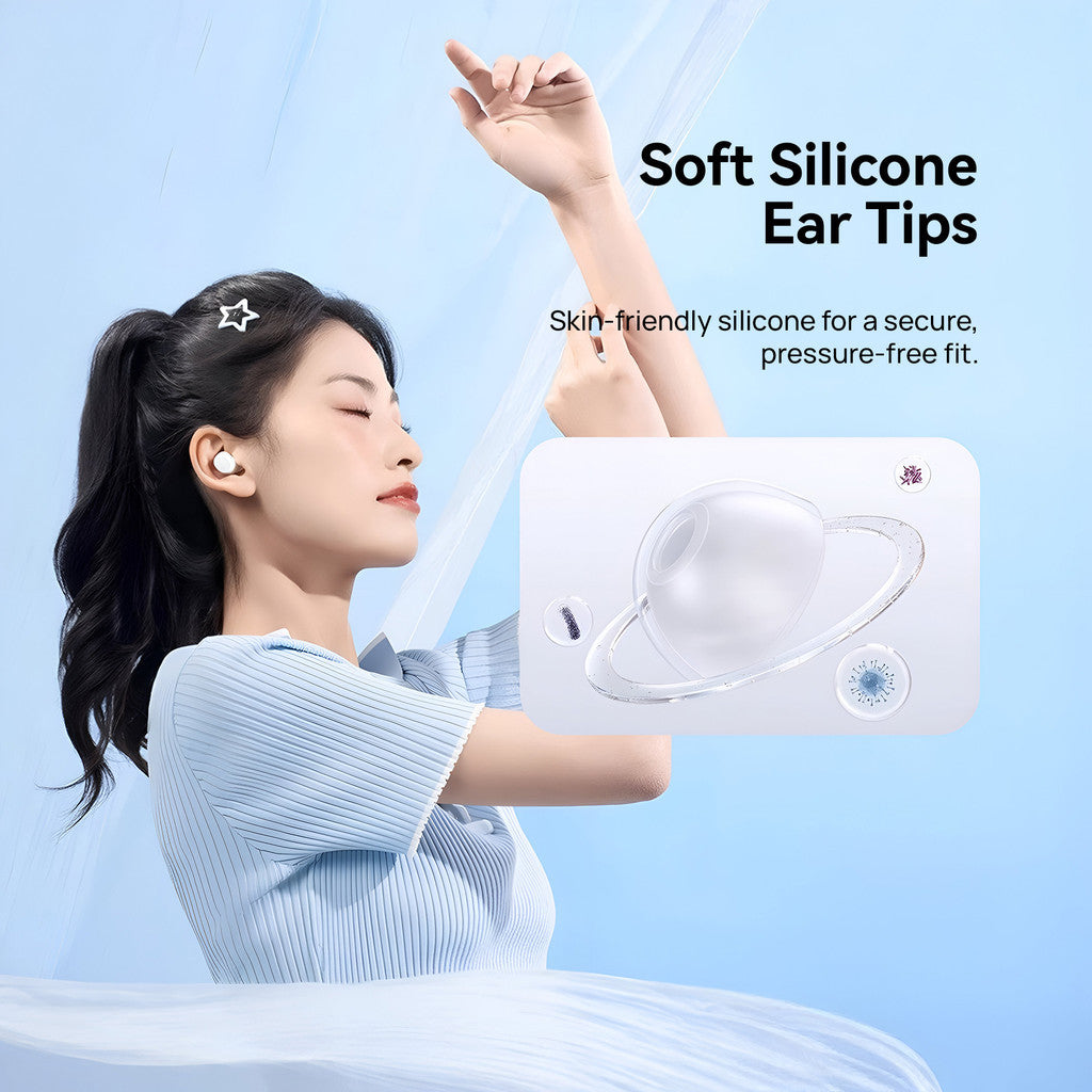 KiiP WM03 Bean Capsule Mini True Wireless Bluetooth Earphone Mini Earbuds ENC Low Latency