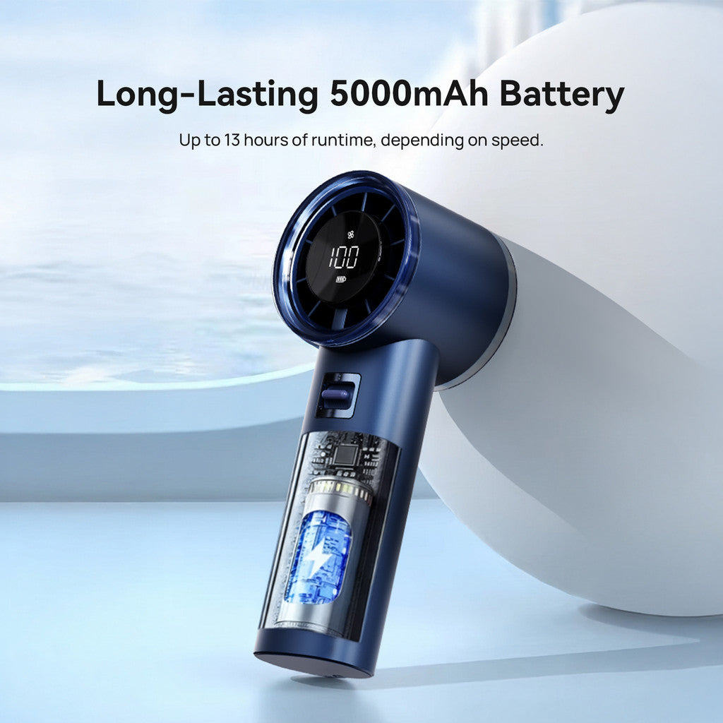 KiiP FAN10 Kipas Angin Mini JetTube High-Speed Handheld Portable Rechargeable