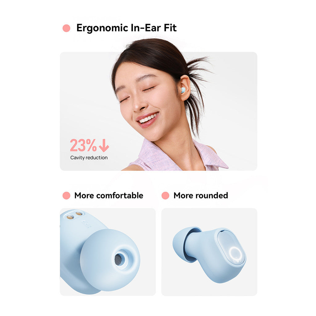KiiP BD1S Bean Series Mini Earbuds True Wireless Earphones Bluetooth Punchy Bass