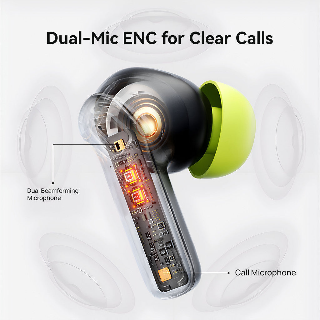 KiiP DTS25 MixColor ANC ENC True Wireless Earphones Earbuds TWS Bluetooth