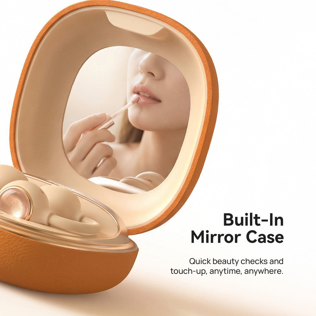 KiiP AIRNORA2 Open Ear TWS Mirror Clip-Earphone Low Latency