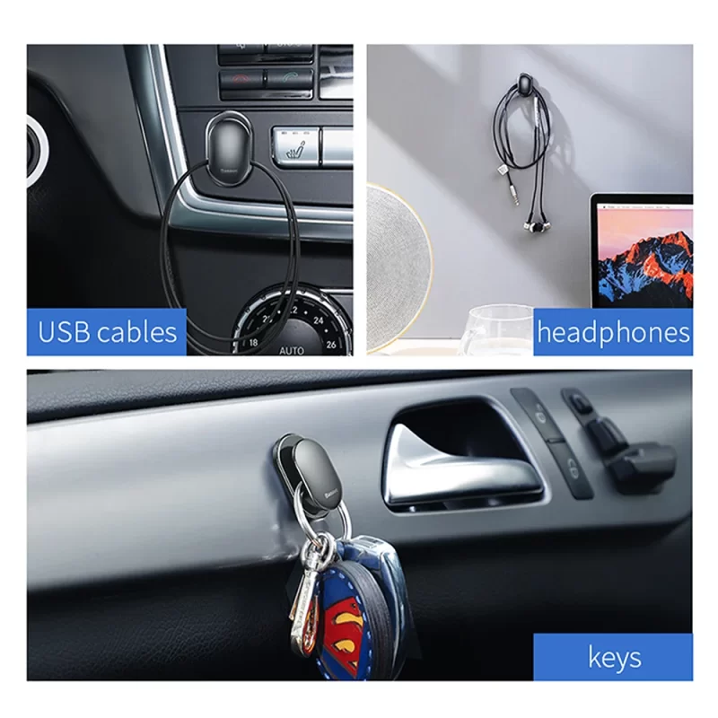 Baseus Vehicle Hook Car Hanger - Image 4