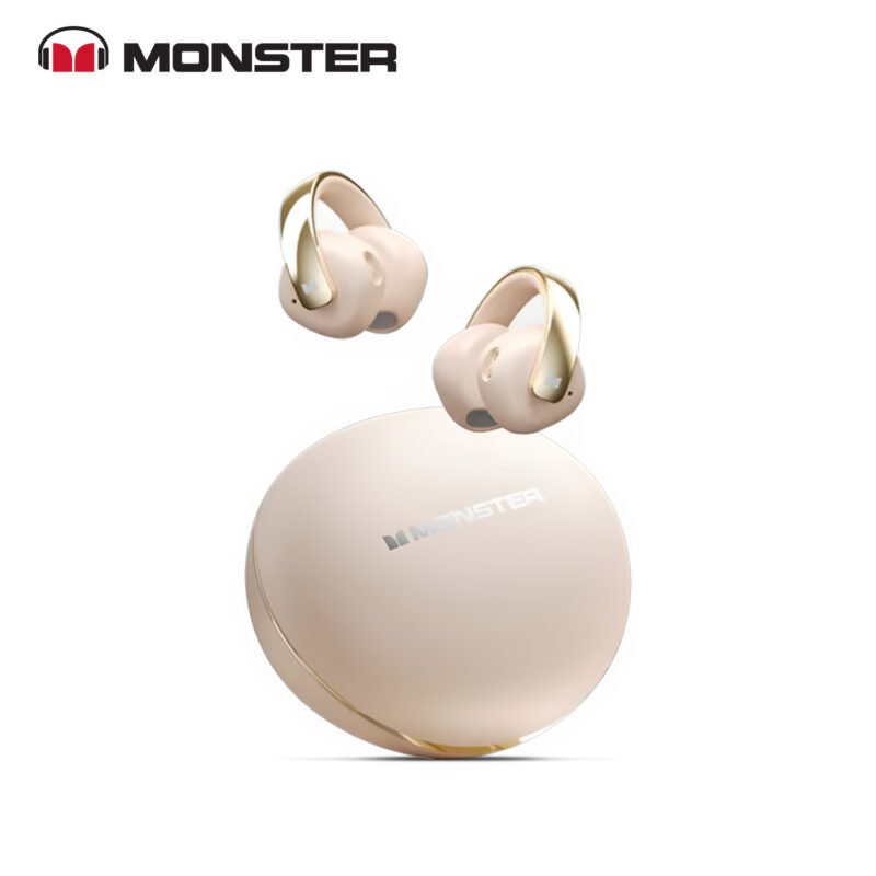 Thinkplus x Monster XKT30 Ear Clip Wireless Bluetooth 5.4 Headset Tws Earphone Earbuds