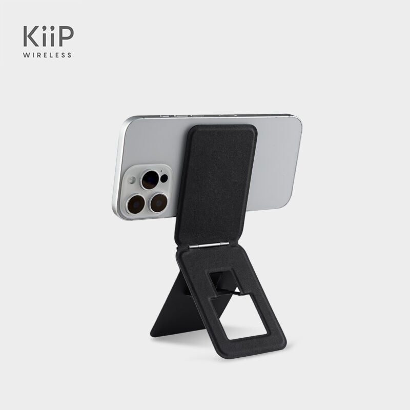 KiiP Wireless M5 Card Holder Kulit Magnetic Dompet Kartu HP Premium